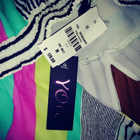 (New) Rainbow Maxi Style Dress by YOU - Picture 3 of 3